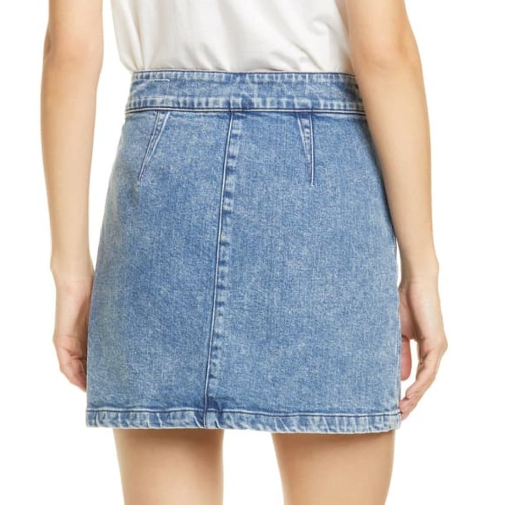 NWT Rag & Bone Isabel Denim Skirt - Picture 2 of 6